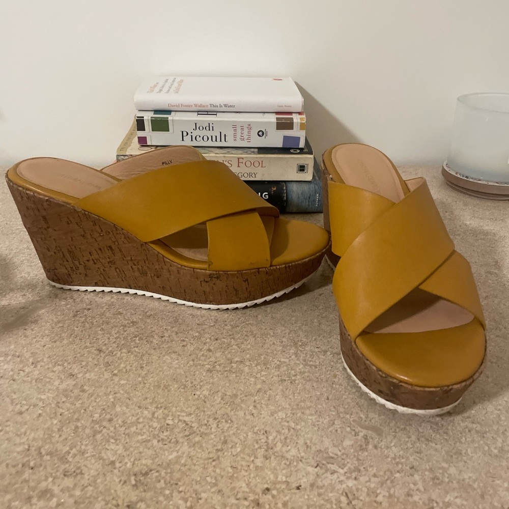 Cynthia Rowley Mustard Platforms